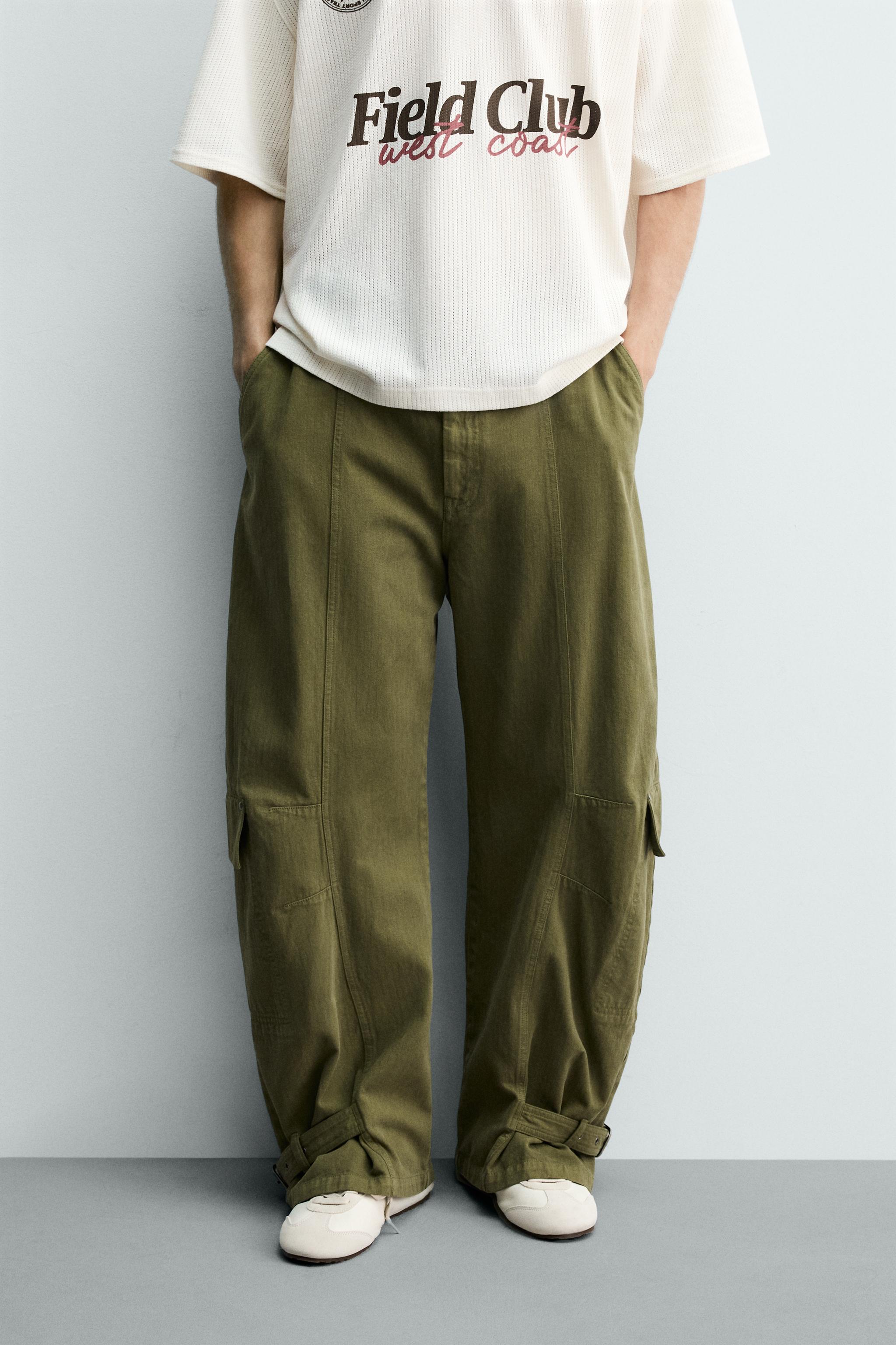CARGO PANTS WITH SIDE LOOPS